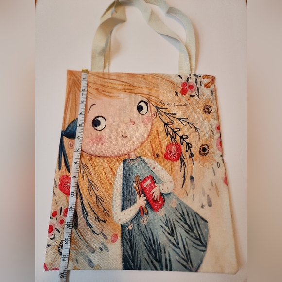 Cute fabric bag reusable bag. New without tags - Picture 2 of 5